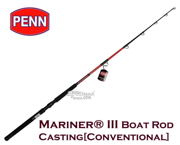 penn 6ft one piece saltwater fishing rod Squadron Extra Fast Action Spinning | Each rod features PENN ’s one PENN Ally™ II Boat Conventional