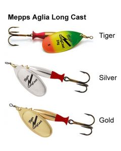 Mepps Aglia Long cast Spinners (Size 2/3/4/5)