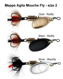 Mepps Aliga Mouche Fly Size 2 Spinners