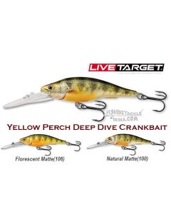LIVE TARGET Yellow Perch Deep Dive Crank Bait
