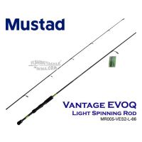Mustad Vantage EVOQ 6'6" Light Spinning Rod