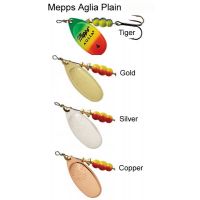 Mepps Aglia Plain Spinners Sizes #4  / # 5