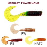 Berkley PowerBait Power Grub 3"(15 pcs pack) Soft Baits