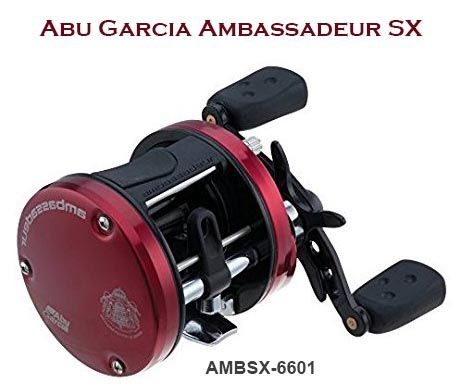 Abu Garcia AMBASSADEUR SX AMBSX6601 (Handle - Left) Multiplier Reel