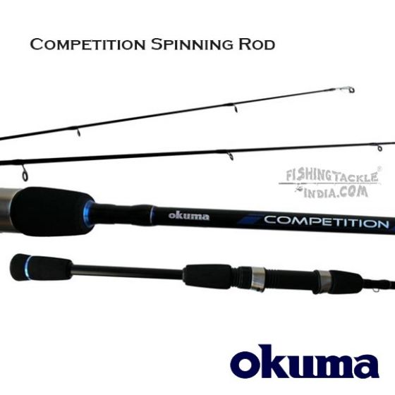 OKUMA COMPETITION 6' Fishing Baitcast Rods UL L M Rod Power Casting Spinning 