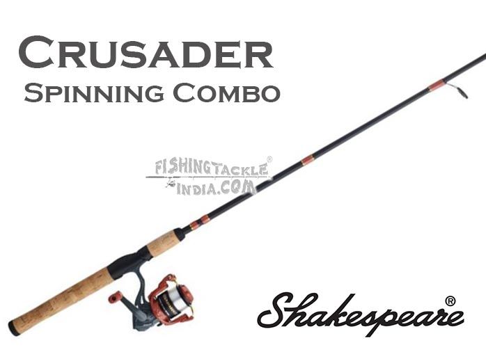 crusader fishing pole Shakespeare Crusader 6'6