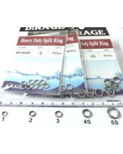 BiRAGE Heavy Duty Split rings
