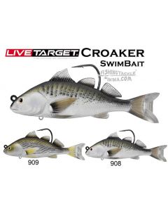 Live Target Croaker Swimbait