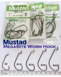 Mustad UltraPoint MEGA BITE Worm Hook