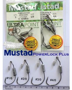 Musatd PowerLock Plus Spring Keeper weighted Hook