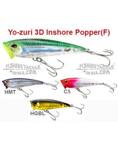 Yo-Zuri 3D Inshore Popper(F) 70mm Hard Lures