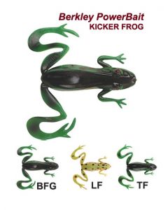 Berkley PowerBait Kicker Frog Frog Lure