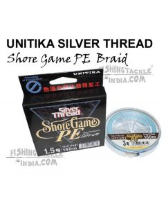 UNITIKA Silver Thread Shore Game PE Braided Lines