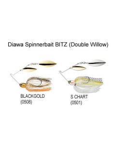 Daiwa BITZ Double Willow 5/16oz Spinner Baits