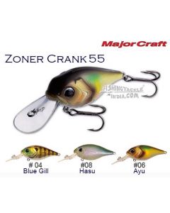 Major Craft Zoner Crank 55 Hard Lures