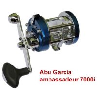 Abu Garcia AMBASSADEUR 7000i GS Electric Blue Multiplier Reel