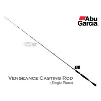 Abu Garcia VENGEANCE 6'6" Single pc Casting Rod